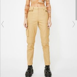 I AM GIA tan ursa pants cargo